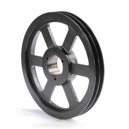 Browning 2 Groove Cast Iron Bushed Bore Multiple Sheave, 2TB136 2TB136